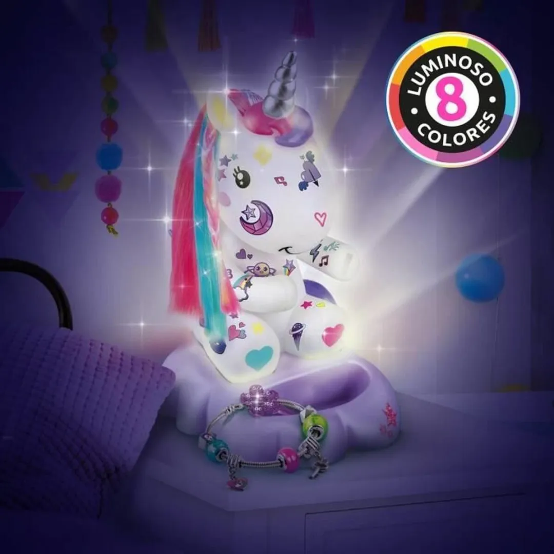 Canal Toys Cosmic Unicorn Verlichte Lamp - Multicolor