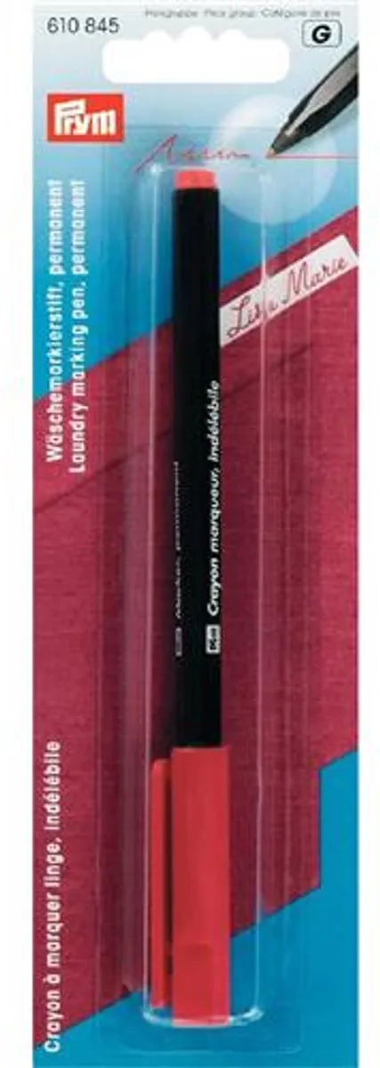 Prym Wasmarkeerpen 611 803 - Zwart