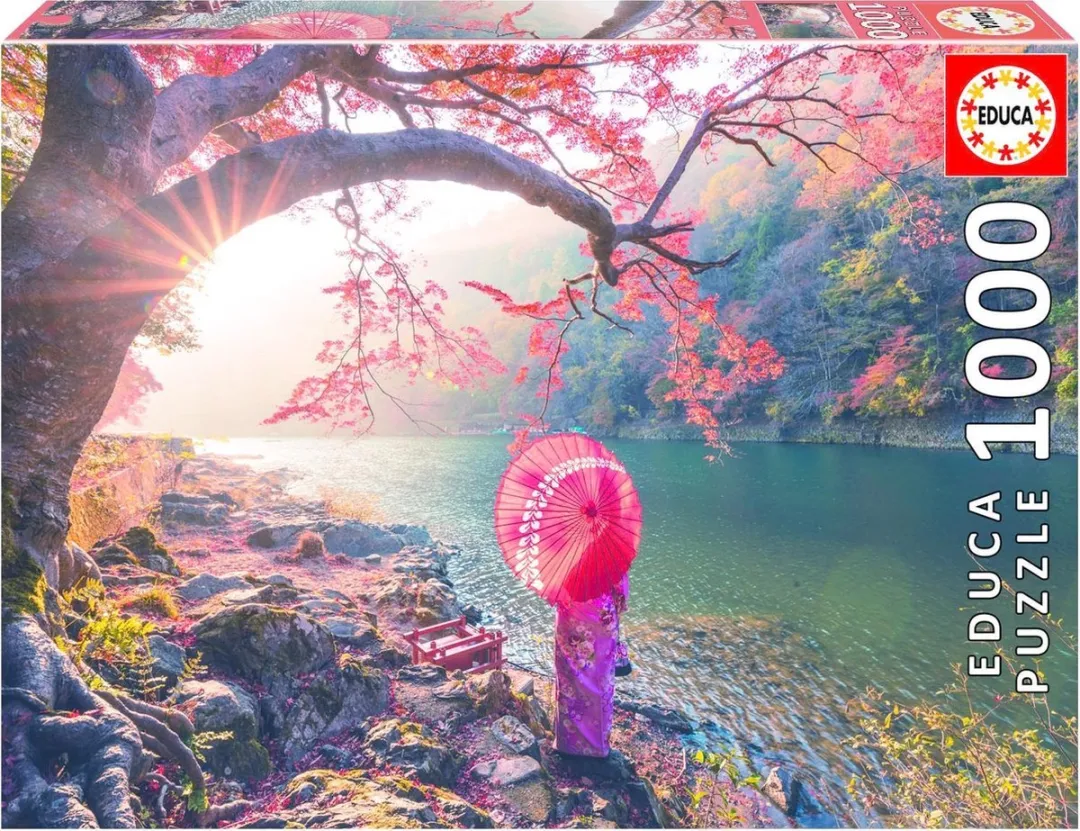 Educa Zonsopgang Katsura Rivier Puzzel 1000 Stuks