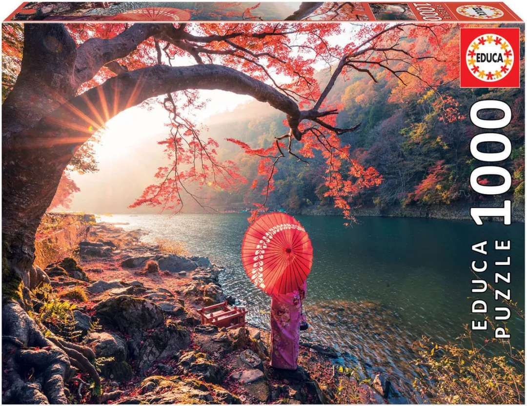 Educa Zonsopgang Katsura Rivier Puzzel 1000 Stuks - MPN 18455