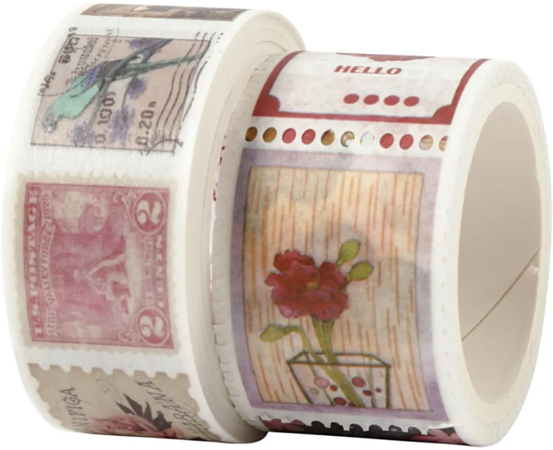 Creativ Company Masking Tape Postzegels 8m