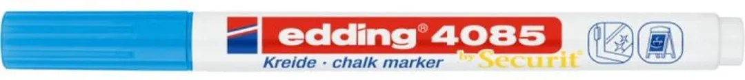 edding 4085 Krijtstift Lichtblauw - 1-2mm