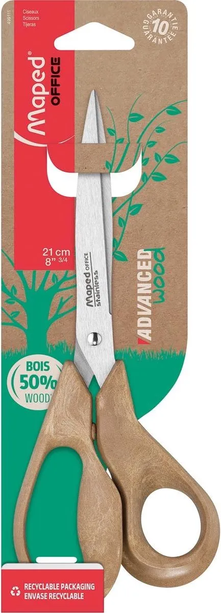 Maped Office Advanced Wood 21cm Linkshandig