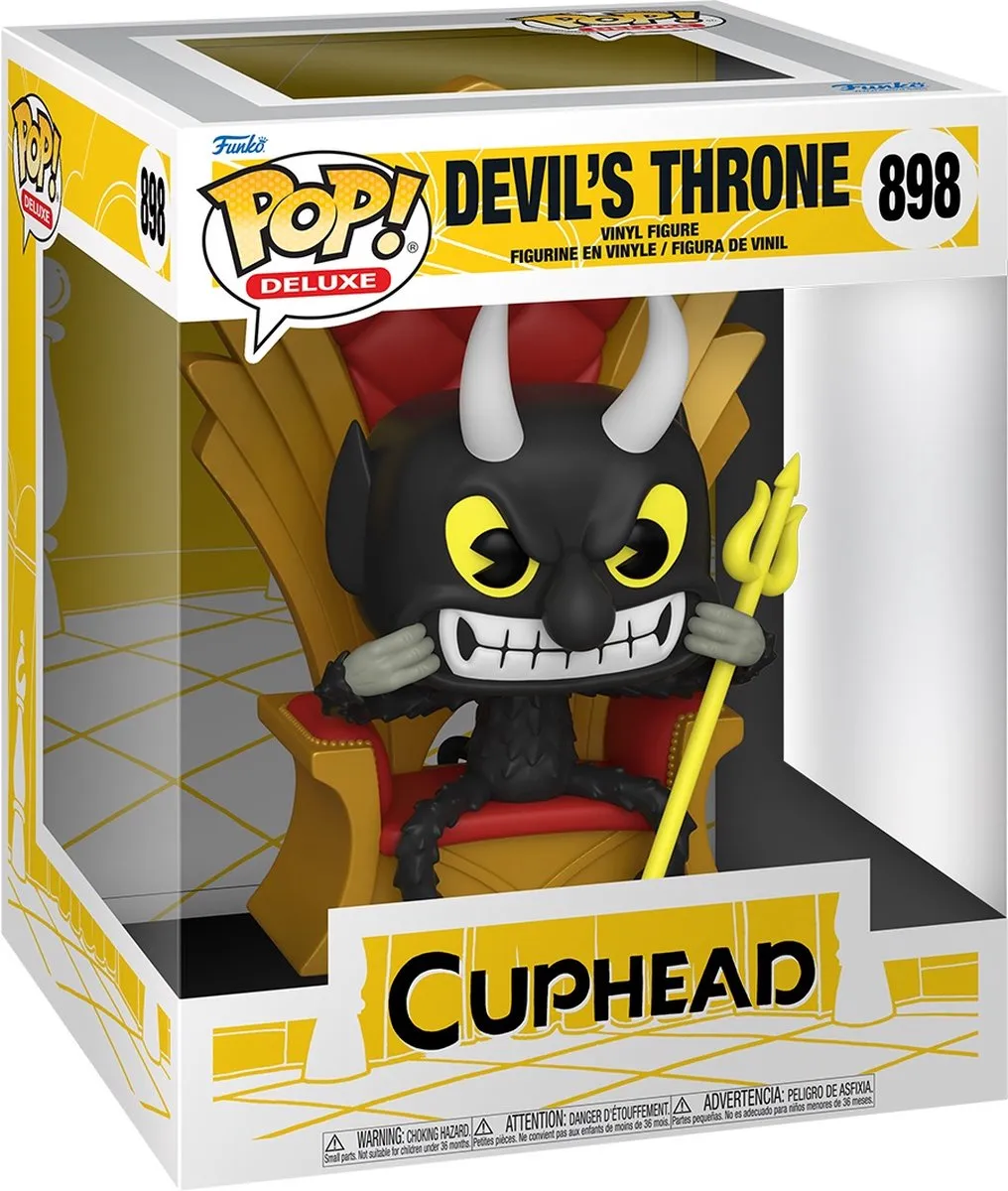 Funko Pop! Games Cuphead Devil’s Throne Deluxe 61416