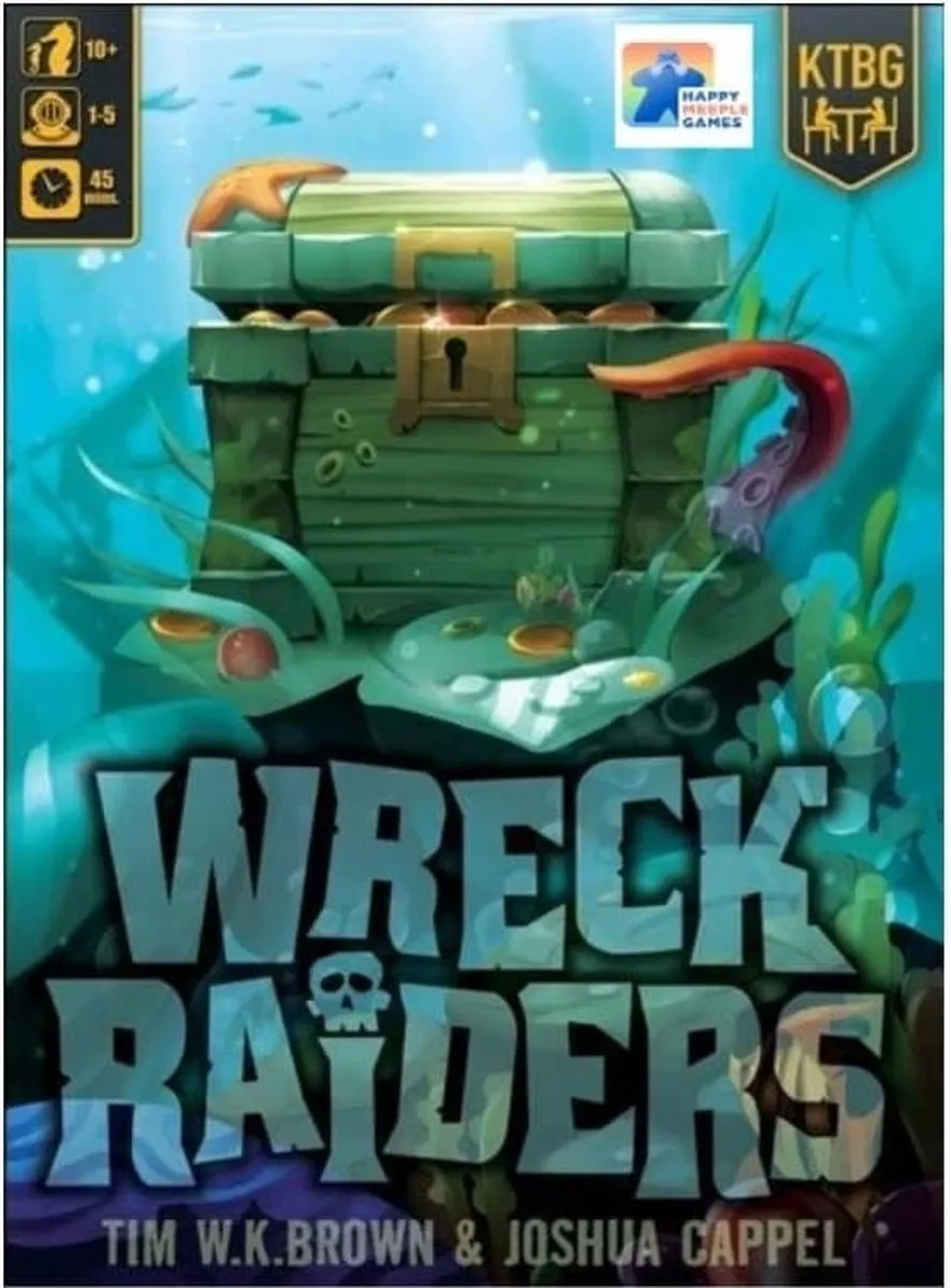 Happy Meeple Wreck Raiders Bordspel - 1-5 Spelers