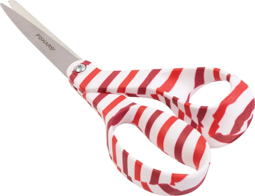 Fiskars Special Edition Stofschaar - Roze/Rood