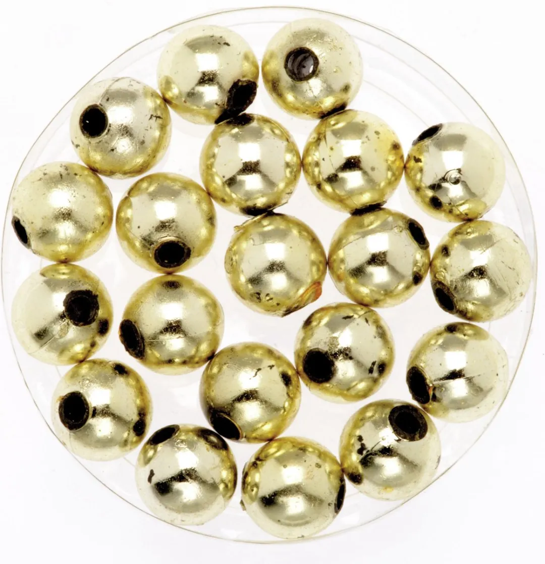 Glorex Hobby Glans Deco Kralen Goud 240 Stuks