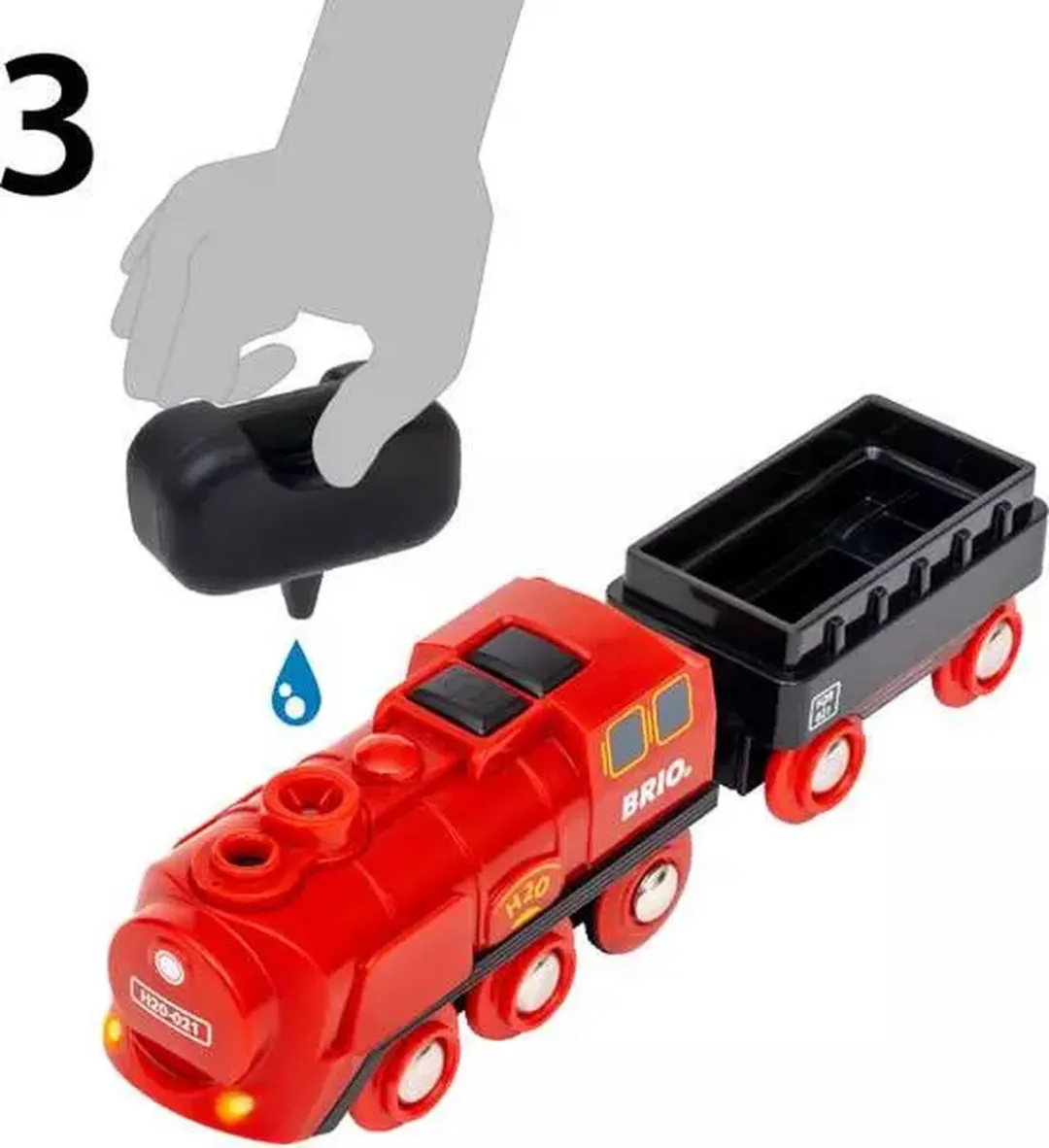 Ravensburger Brio Steaming Treinset 36017 - Meerkleurig