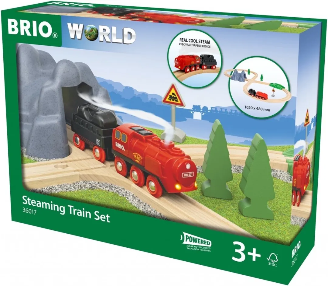 Ravensburger Brio Steaming Treinset 36017 - Meerkleurig