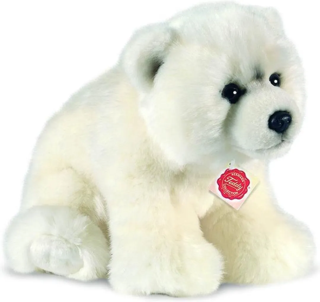 Hermann Teddy Knuffel IJsbeer Wit