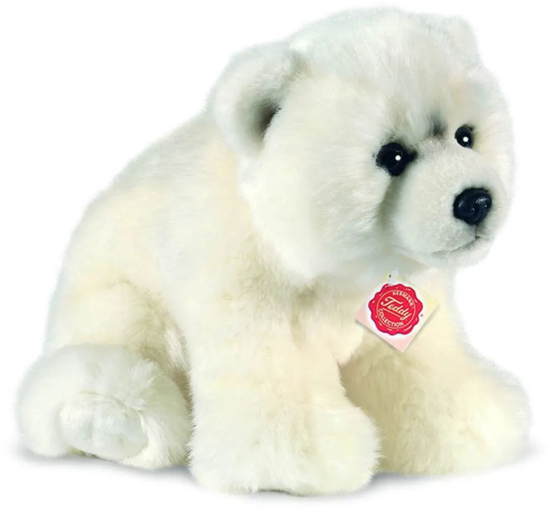 Hermann Teddy Knuffel IJsbeer Wit