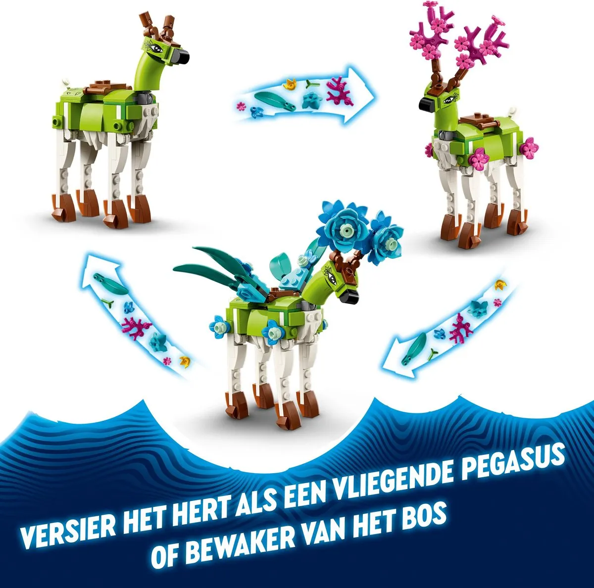 LEGO DREAMZzz Stal met Droomwezens 71459 - 681 Stukken - 3 Minifiguren