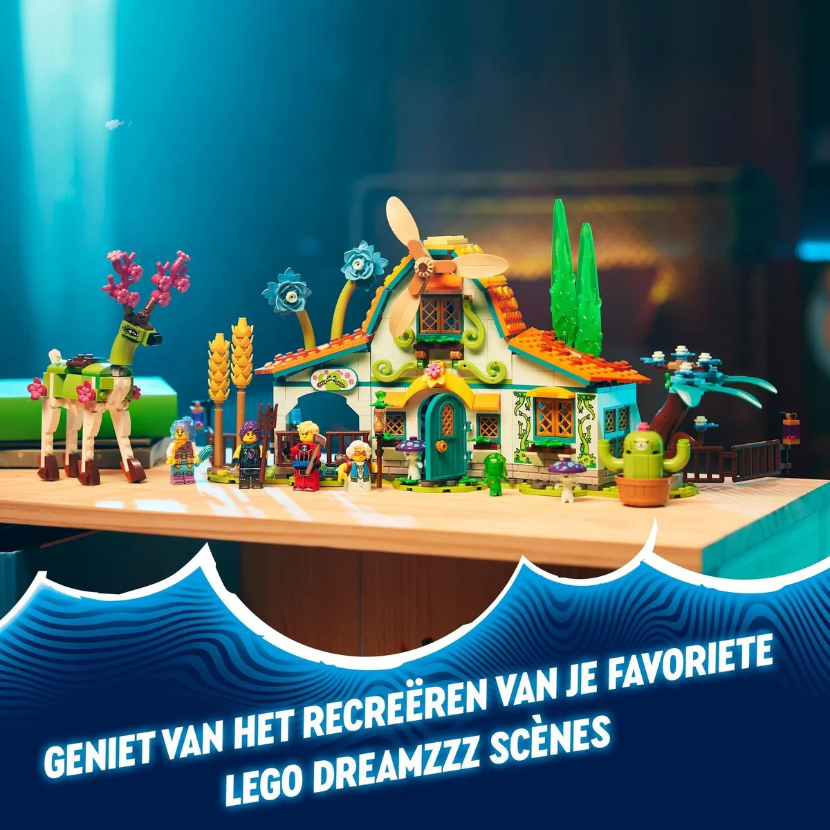 LEGO DREAMZzz Stal met Droomwezens 71459 - 681 Stukken - 3 Minifiguren