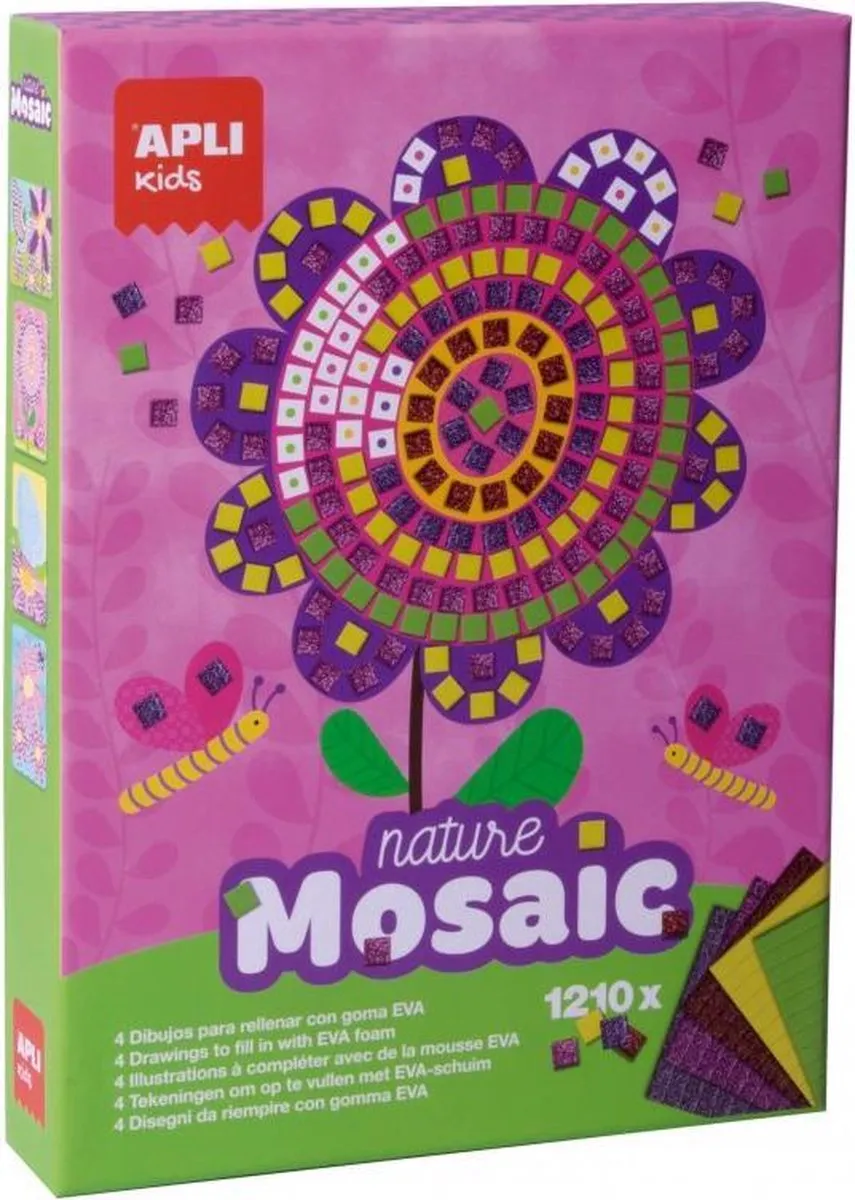 Apli Kids Mozaïek Kit Lente