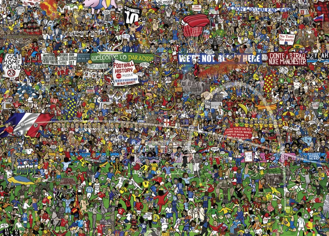 Heye Legpuzzel 3000 Stuks Sporten - Multicolor