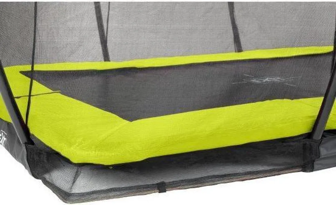 EXIT Silhouette Inground Trampoline 305cm - Groen - Veiligheidsnet