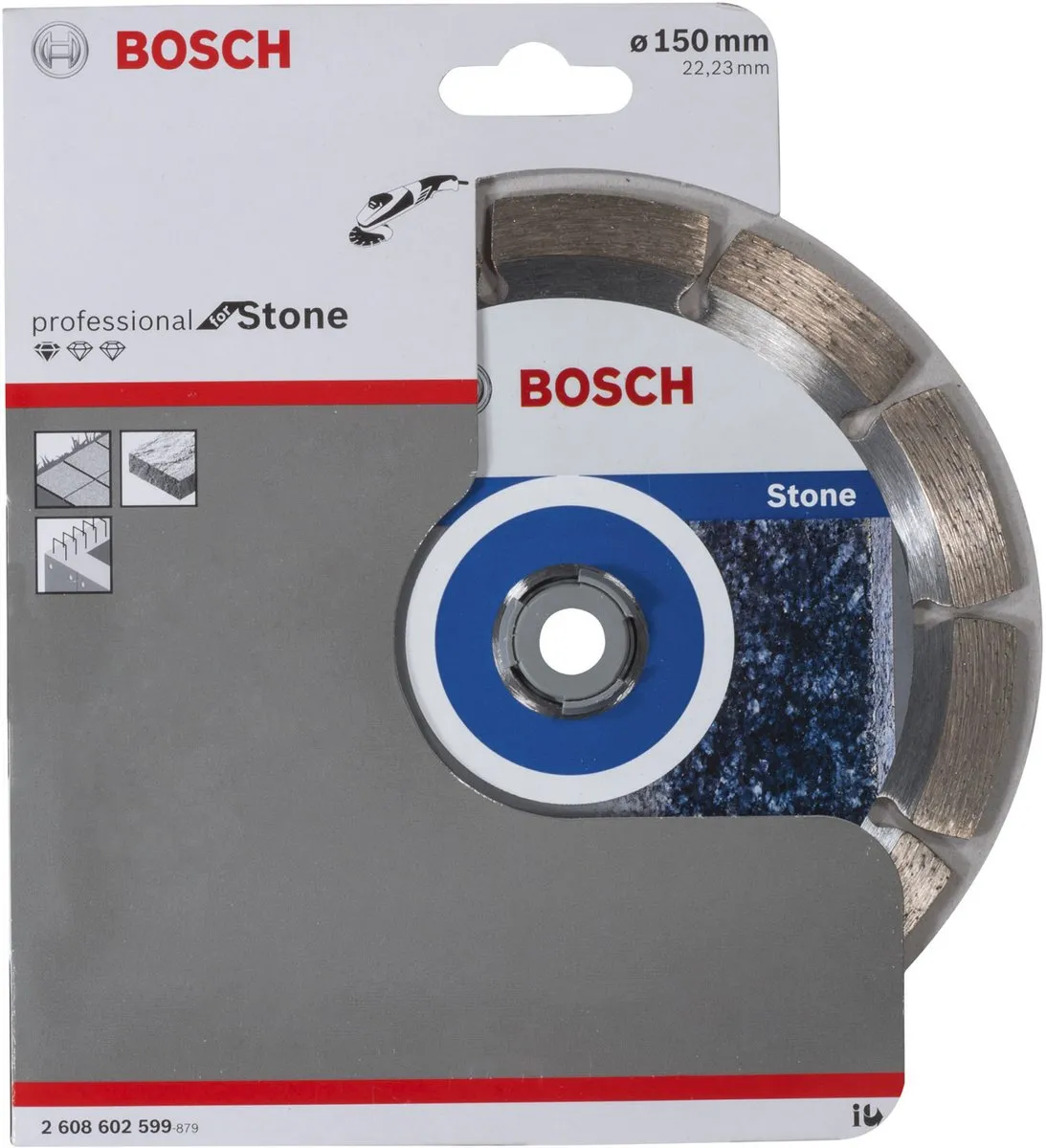 Bosch Diamantdoorslijpschijf Standard for Stone 150mm - 22,23mm - 2mm