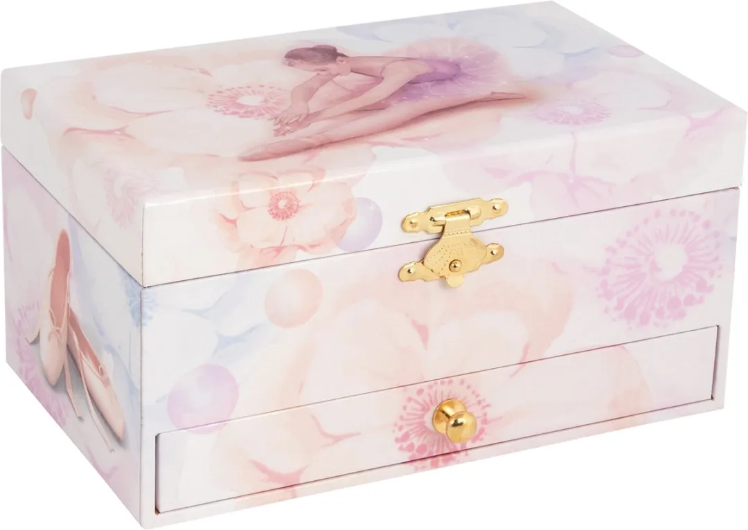 Goki Muziekdoos Ballerina - Roze