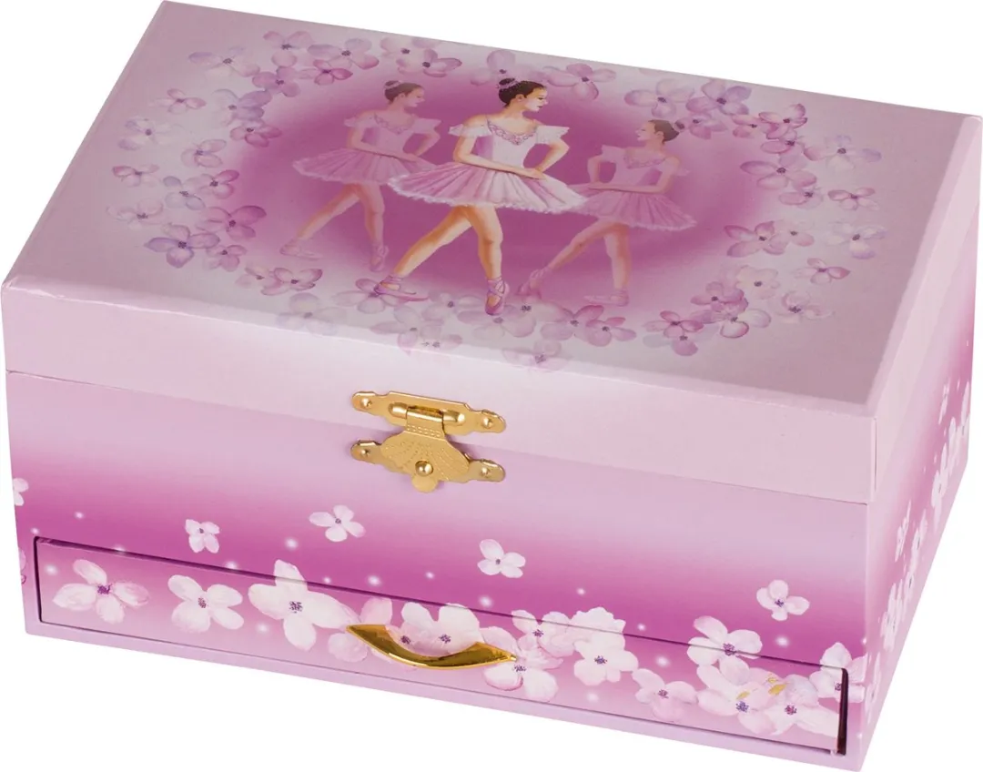 Goki Muziekdoos Ballerina - Roze