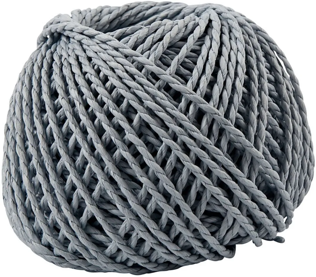 Creativ Company Weaving Paper 3mm - Grijs - 40m