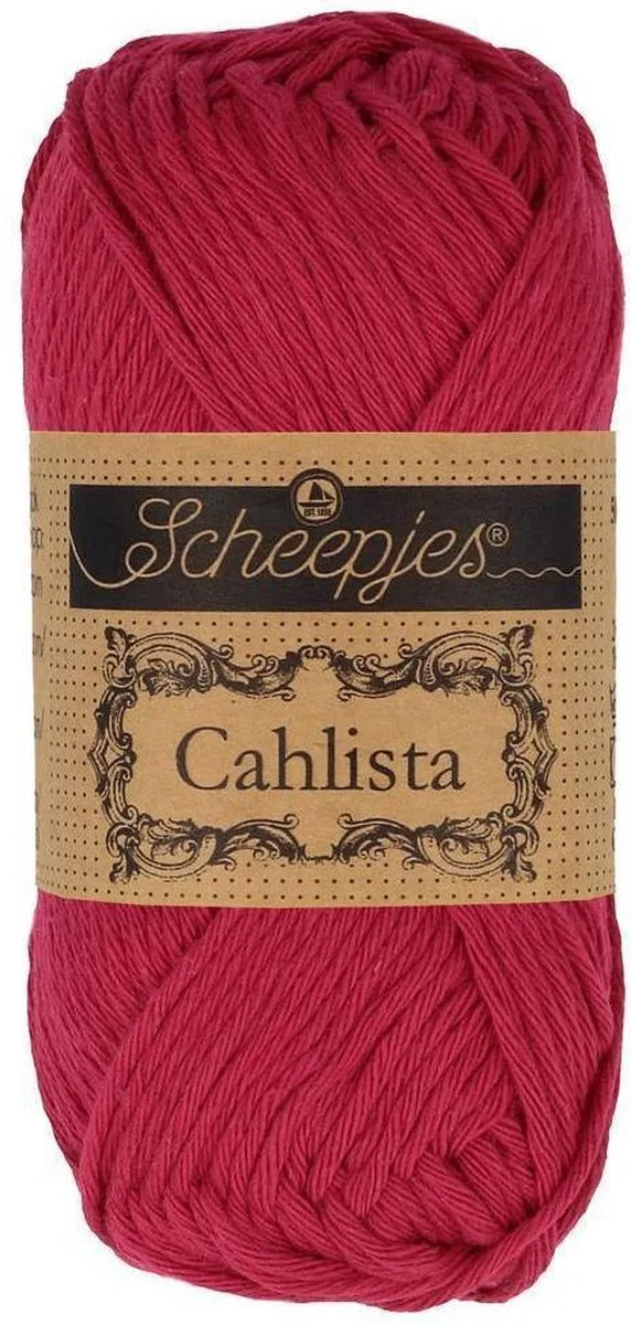 Scheepjes Cahlista Scarlet Wol - 192