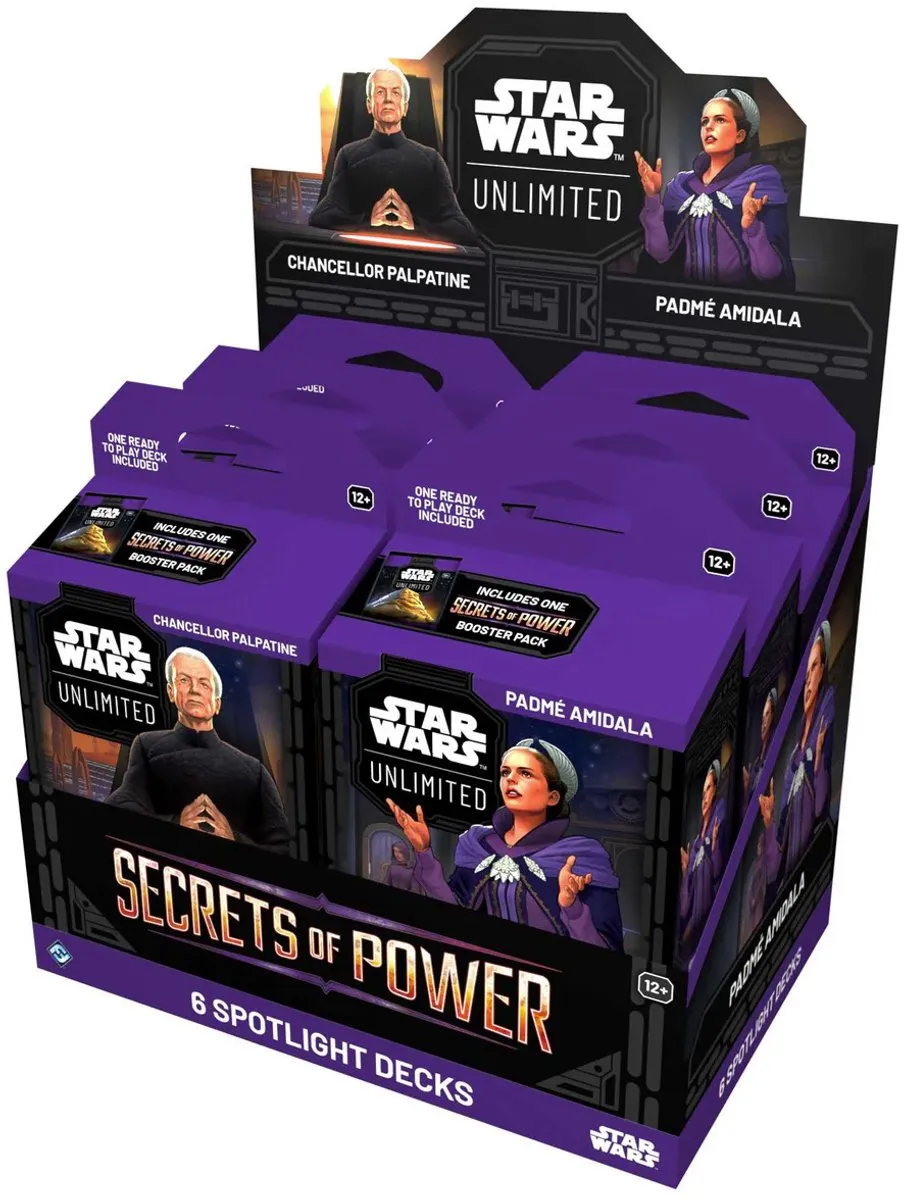 Fantasy Flight Games Star Wars Unlimited TCG Chancellor Palpatine Spotlight Deck