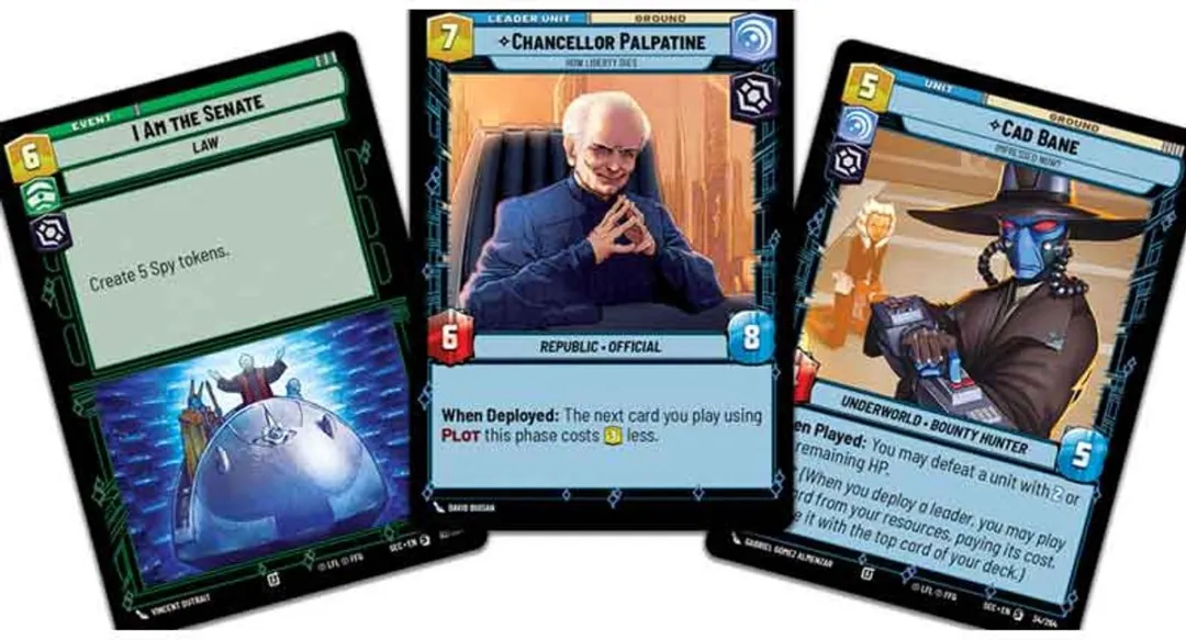 Fantasy Flight Games Star Wars Unlimited TCG Chancellor Palpatine Spotlight Deck