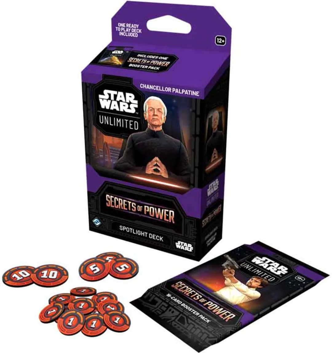Fantasy Flight Games Star Wars Unlimited TCG Chancellor Palpatine Spotlight Deck