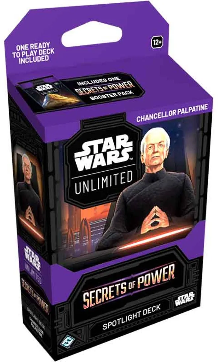 Fantasy Flight Games Star Wars Unlimited TCG Chancellor Palpatine Spotlight Deck