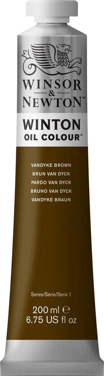 Winsor & Newton Winton Olieverf Vandyke Brown 200ml