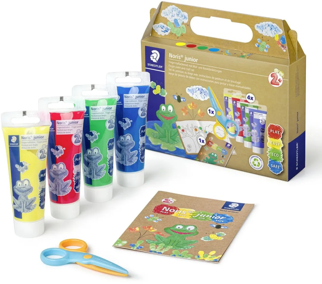 STAEDTLER Noris Junior Vingerverf & Hobby Set - 6 Stuks