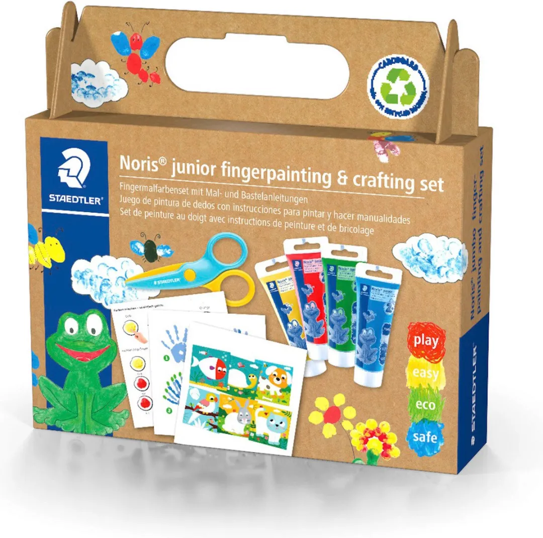 STAEDTLER Noris Junior Vingerverf & Hobby Set - 6 Stuks