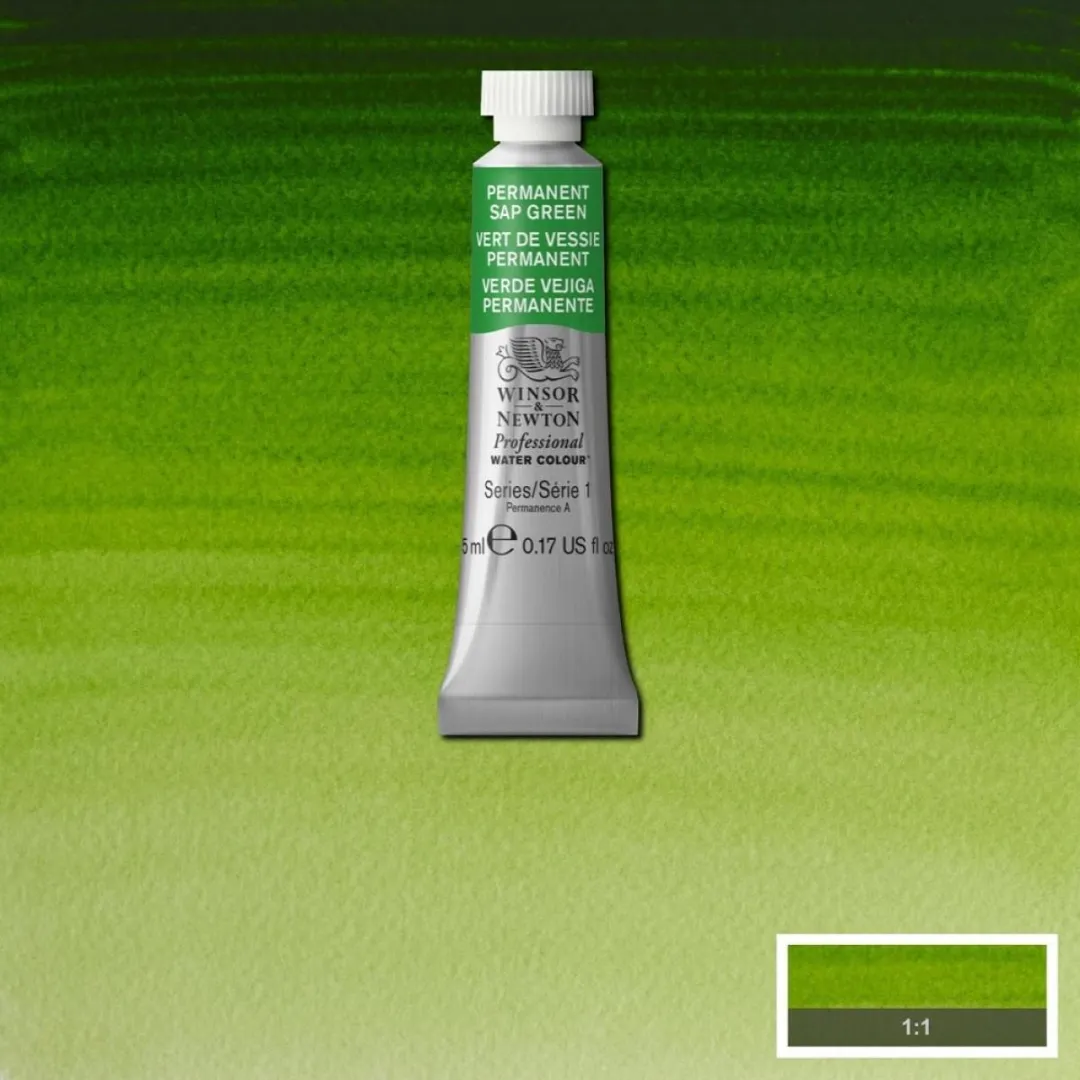 Winsor & Newton Professional Aquarelverf Permanent Sap Green 5ml