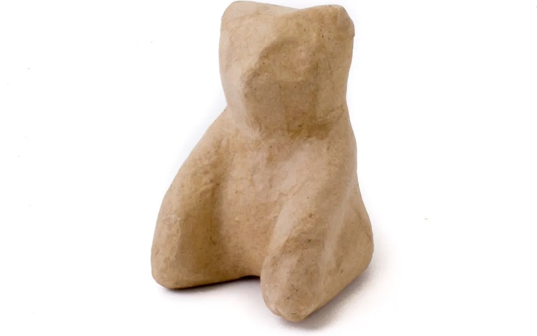 Foam Clay Knutselpakket Poes Beer Spaarpot - 6x14g Metallic