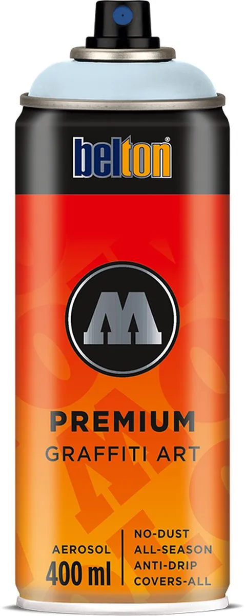 Molotow Belton Premium Azure Blue Light Spuitbus 400ml