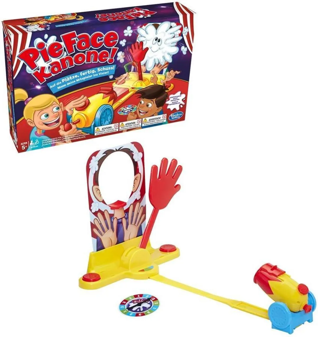 Hasbro Pie Face Cannon Actiespel - Kleurenmix - afbeelding 6 van 6