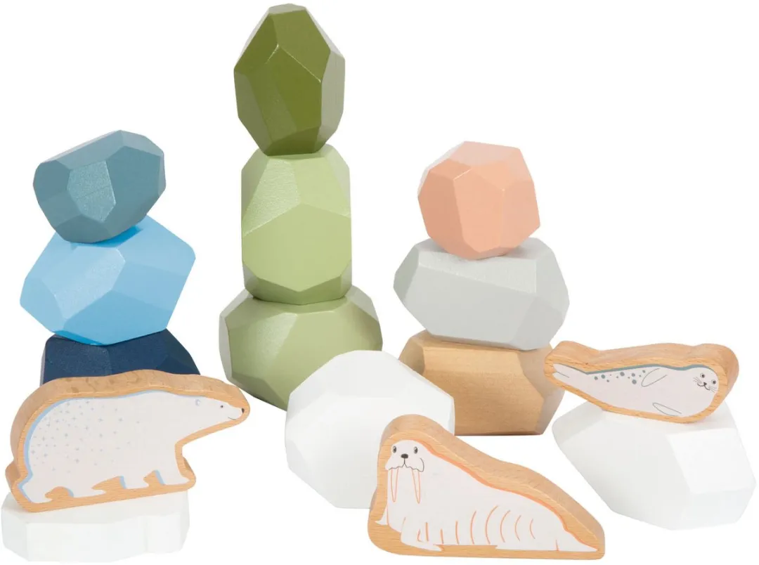 Small Foot Houten Balansstenen Arctic