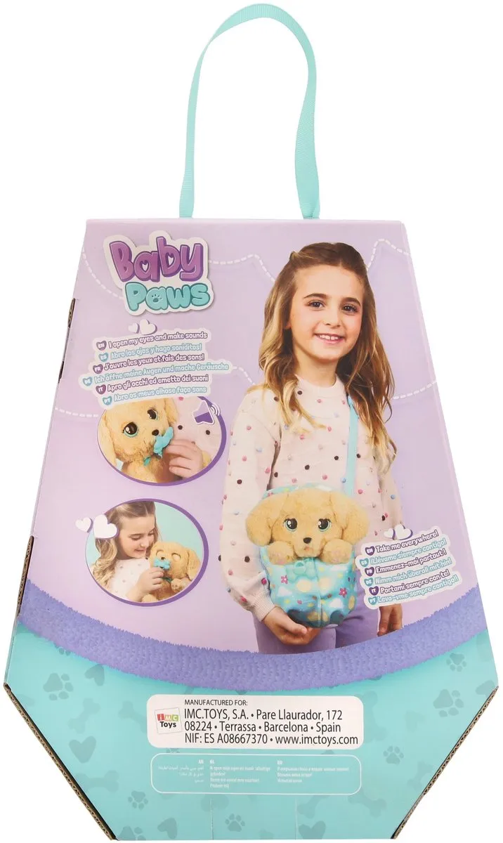 Imc Toys Baby Paws Labrador Knuffel - Beige