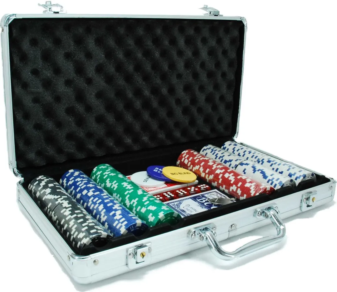 HOT Games Pokerset Koffer Aluminium 300 Chips