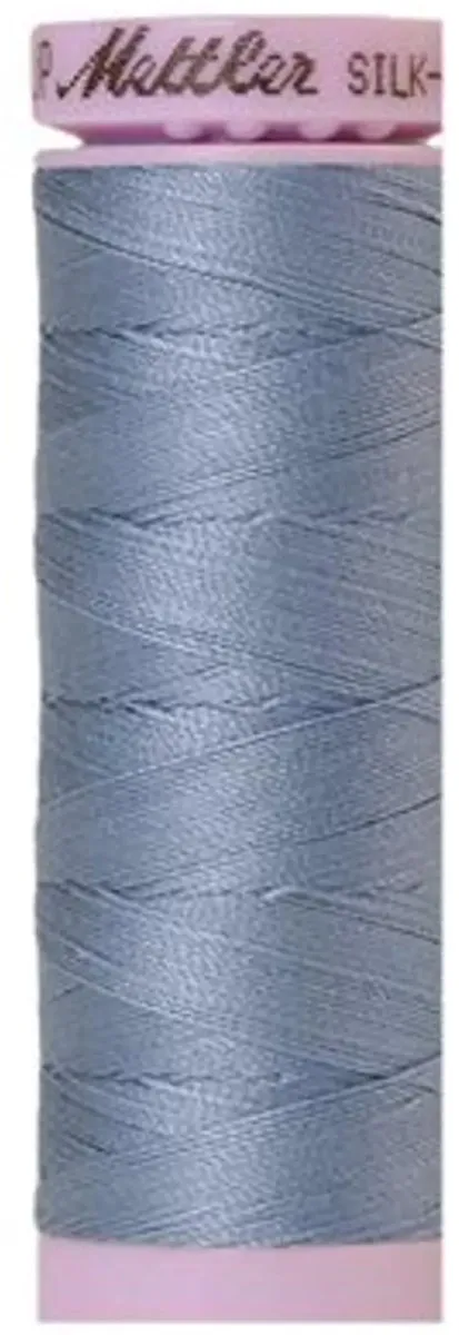 Amann Mettler Silk-Finish Cotton 0350 150m - Zwart/grijs/wit