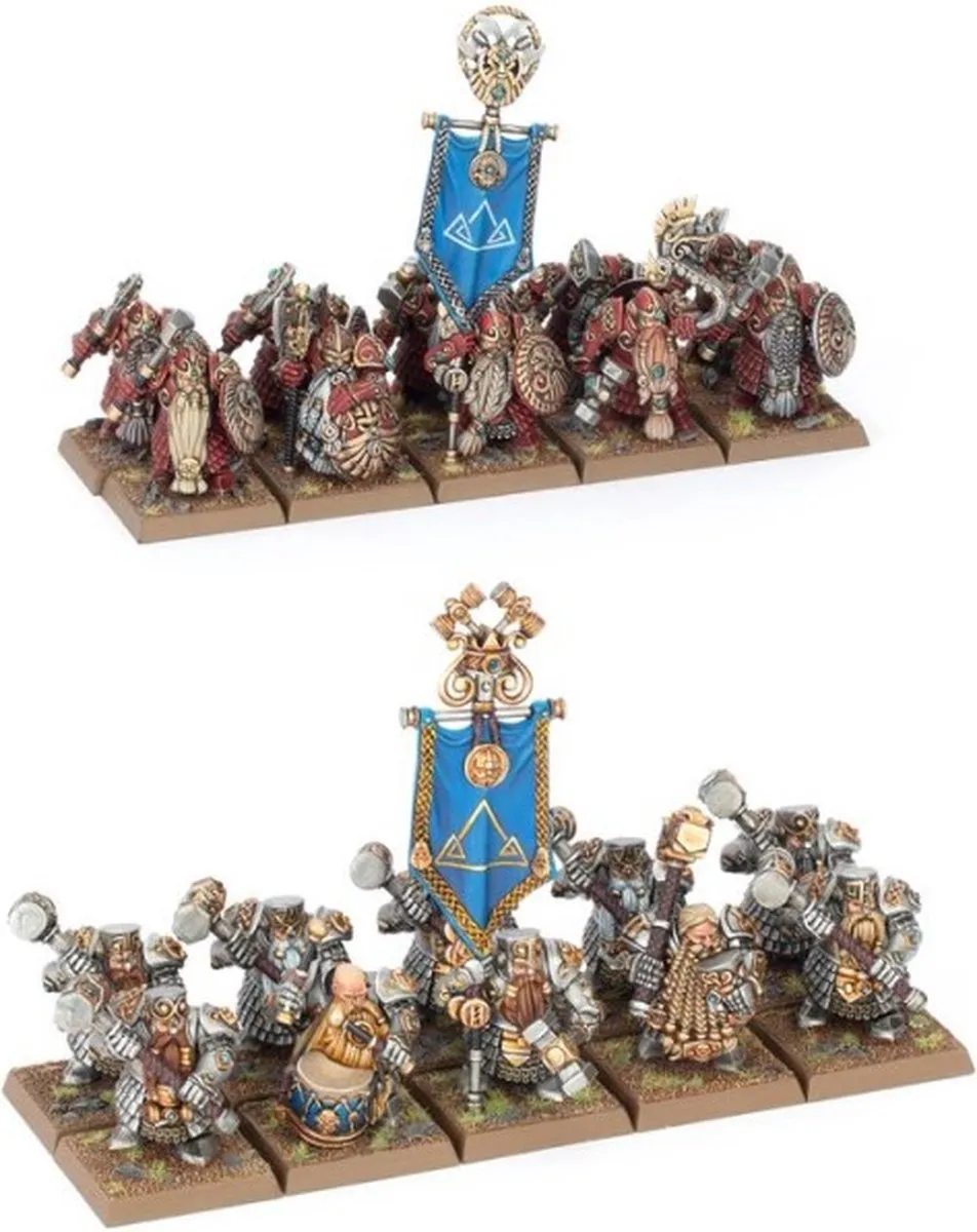 Games Workshop Warhammer Dwarfen Mountain Holds Hammerers 364 Onderdelen