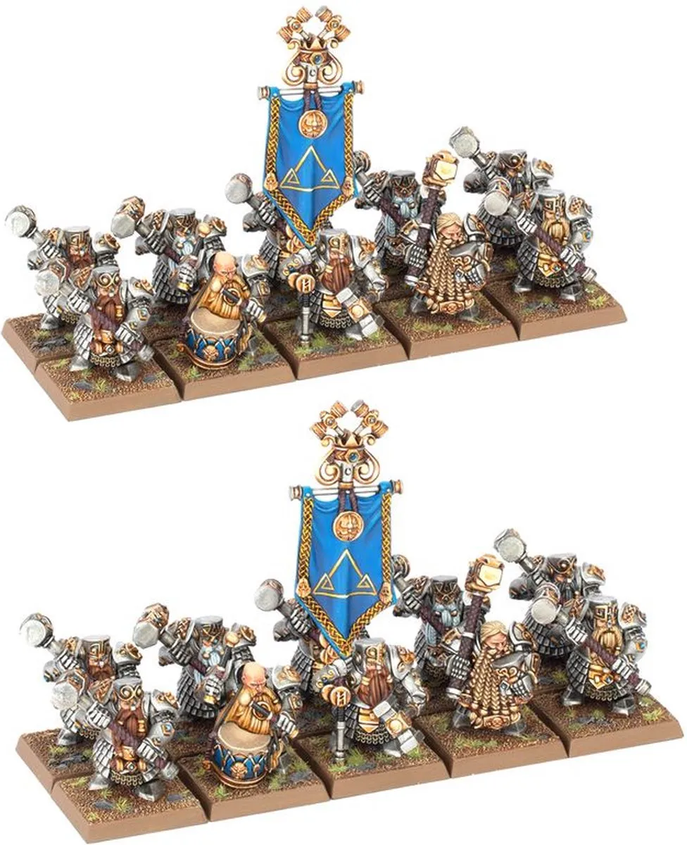 Games Workshop Warhammer Dwarfen Mountain Holds Hammerers 364 Onderdelen