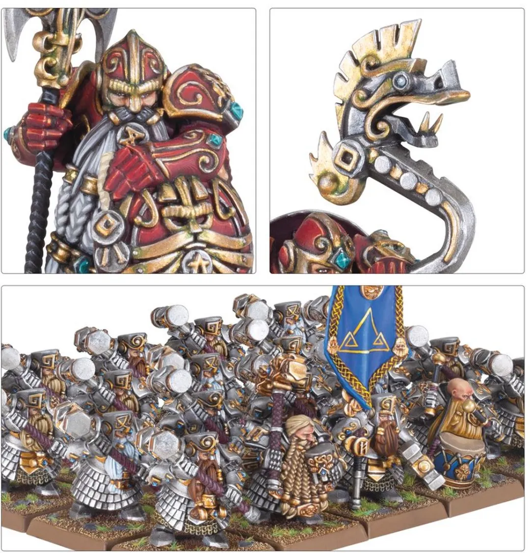 Games Workshop Warhammer Dwarfen Mountain Holds Hammerers 364 Onderdelen