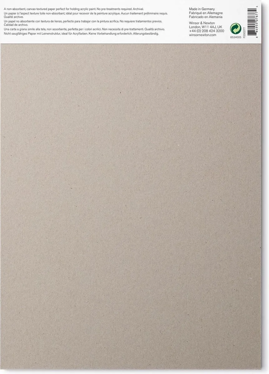 Winsor & Newton Galeria Acrylpapier A4 Pad 15 Vel - 300 g/m²