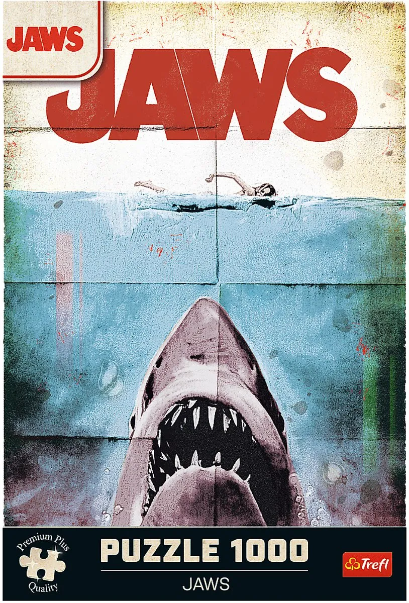 Trefl Puzzel 1000 Stuks Premium Plus Jaws - Multicolor