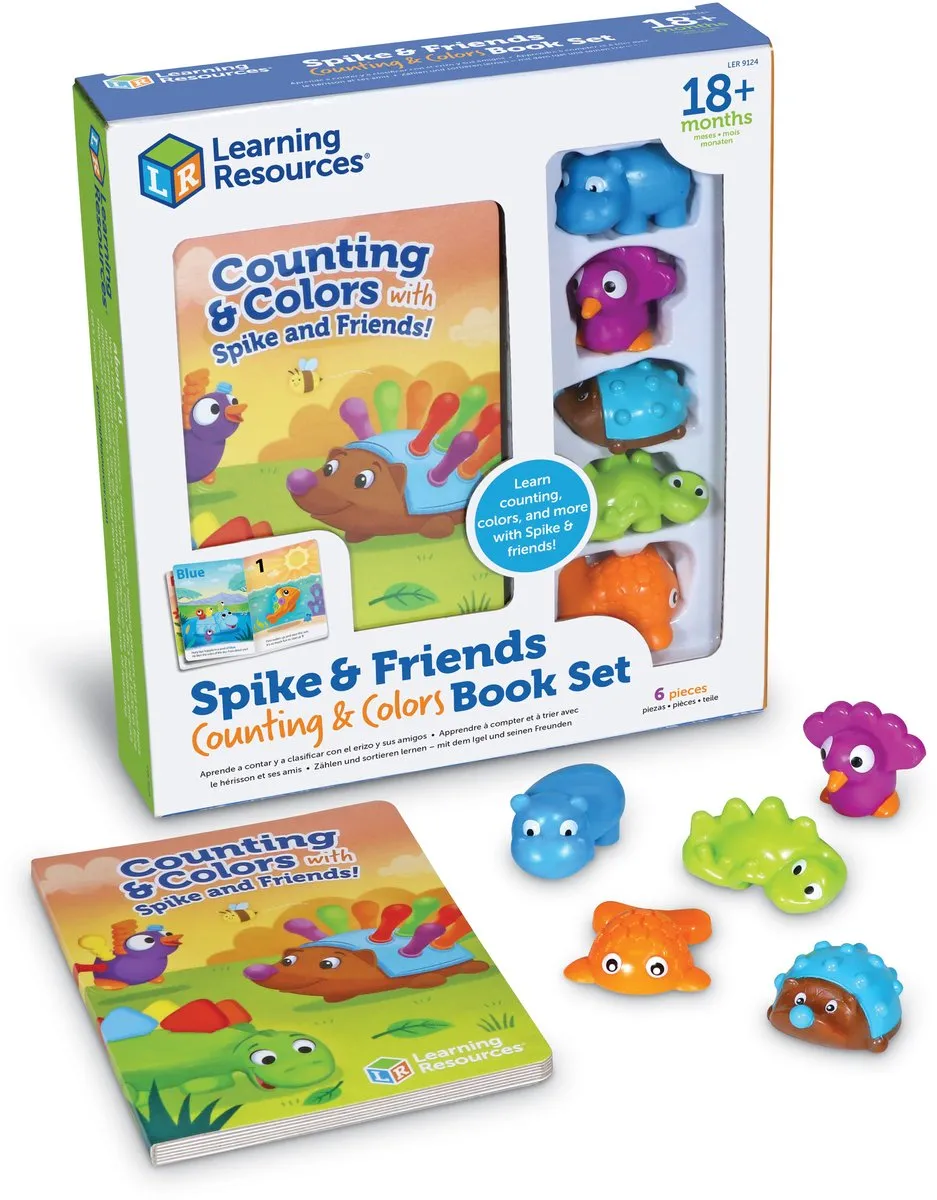 Learning Resources Spike and Friends Kleuren en Tellen Boek
