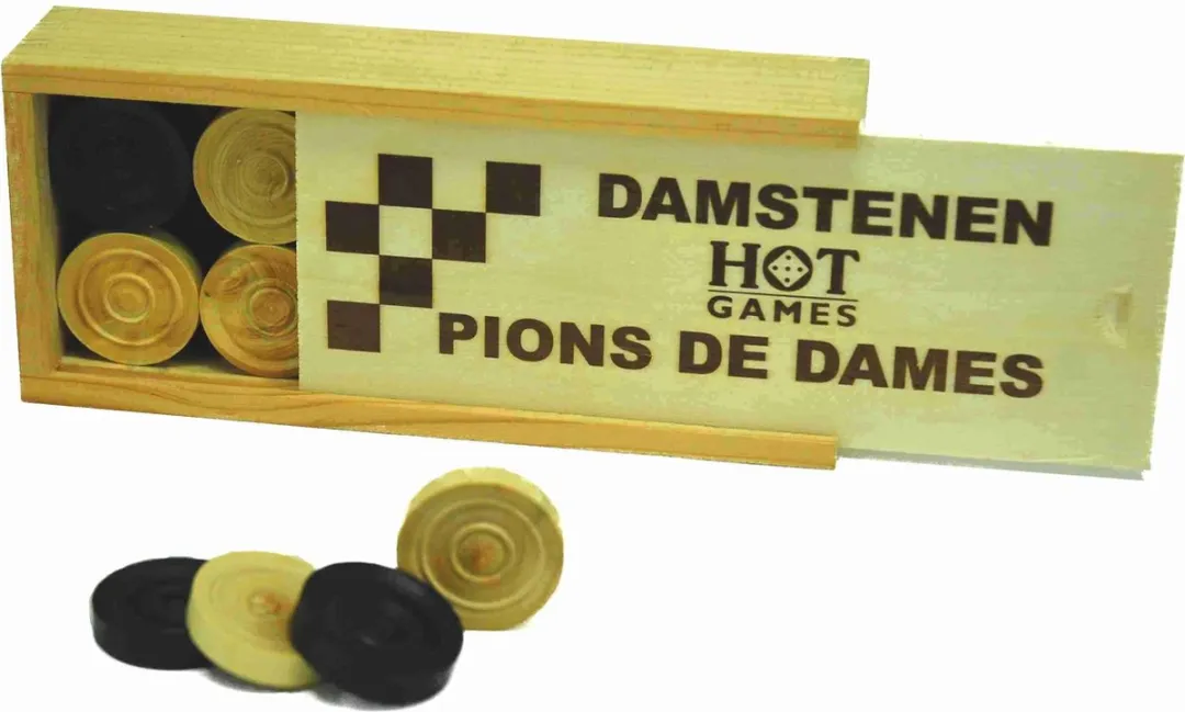HOT Games Damschijven Palmhout 32mm