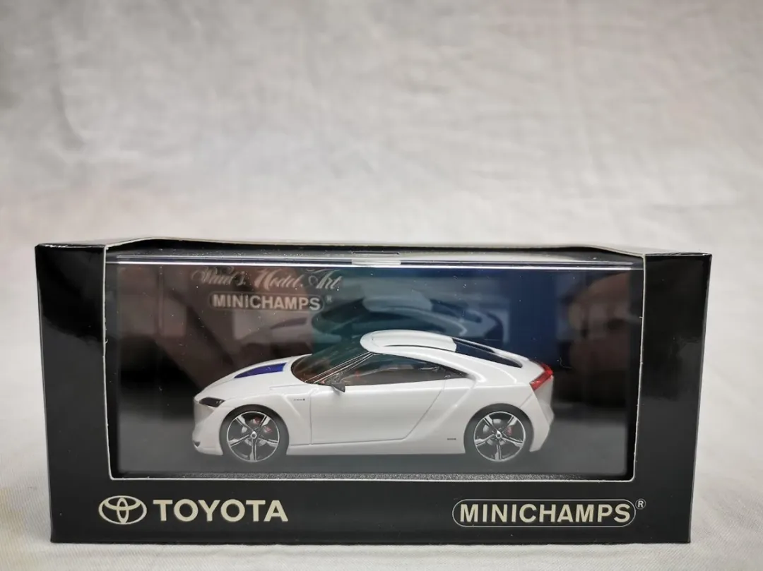 Toyota FT-HS Concept 2007 Modelauto - Wit - afbeelding 6 van 6