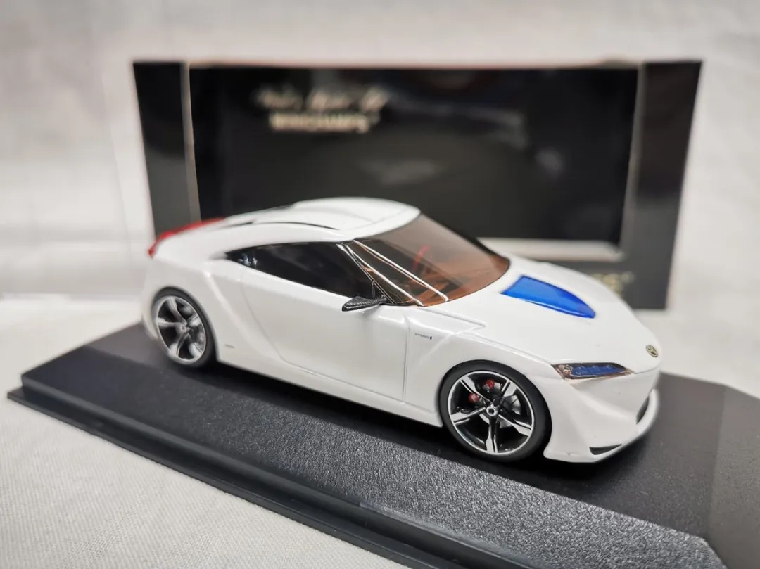 Toyota FT-HS Concept 2007 Modelauto - Wit