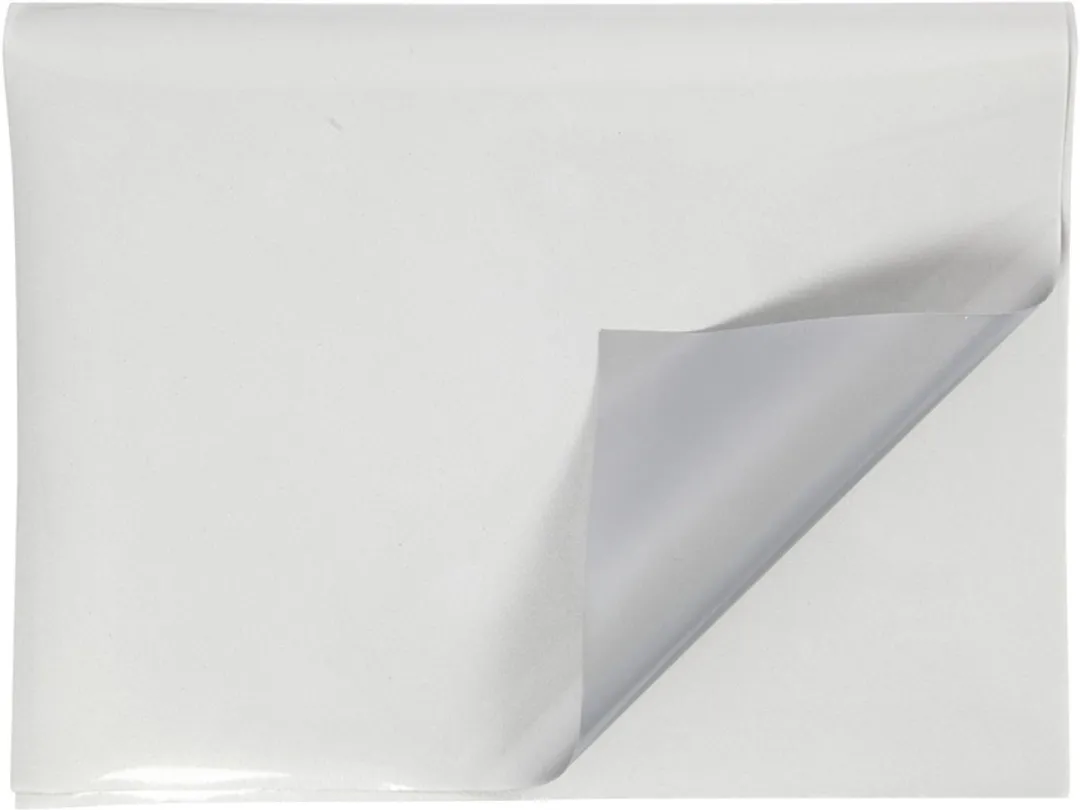 Creativ Company Reflector Folie 17x22cm - 2 Vellen Wit